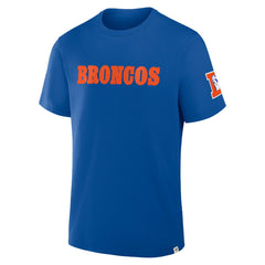 Denver Broncos Elevated Classic Legacy T-Shirt Royal