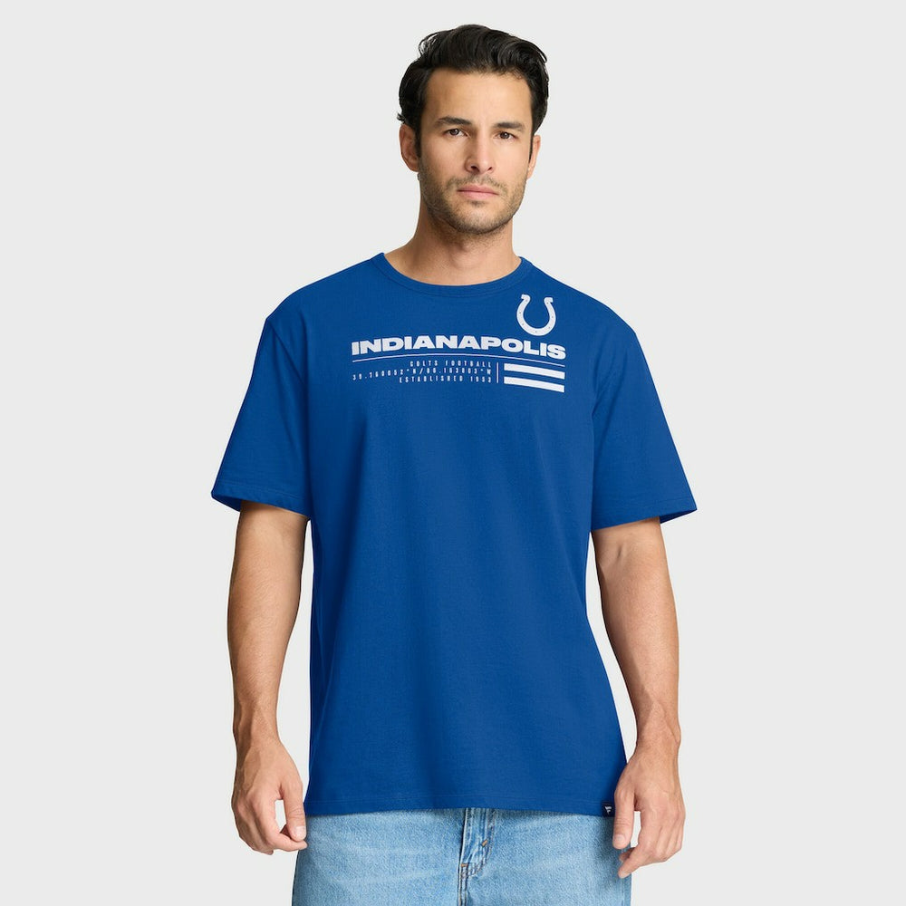 Indianapolis Colts Chop Block Legacy T-Shirt Royal