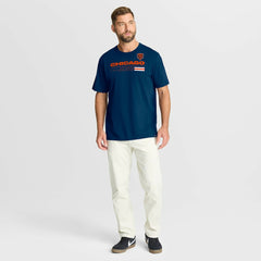 Chicago Bears Chop Block Legacy T-Shirt Navy