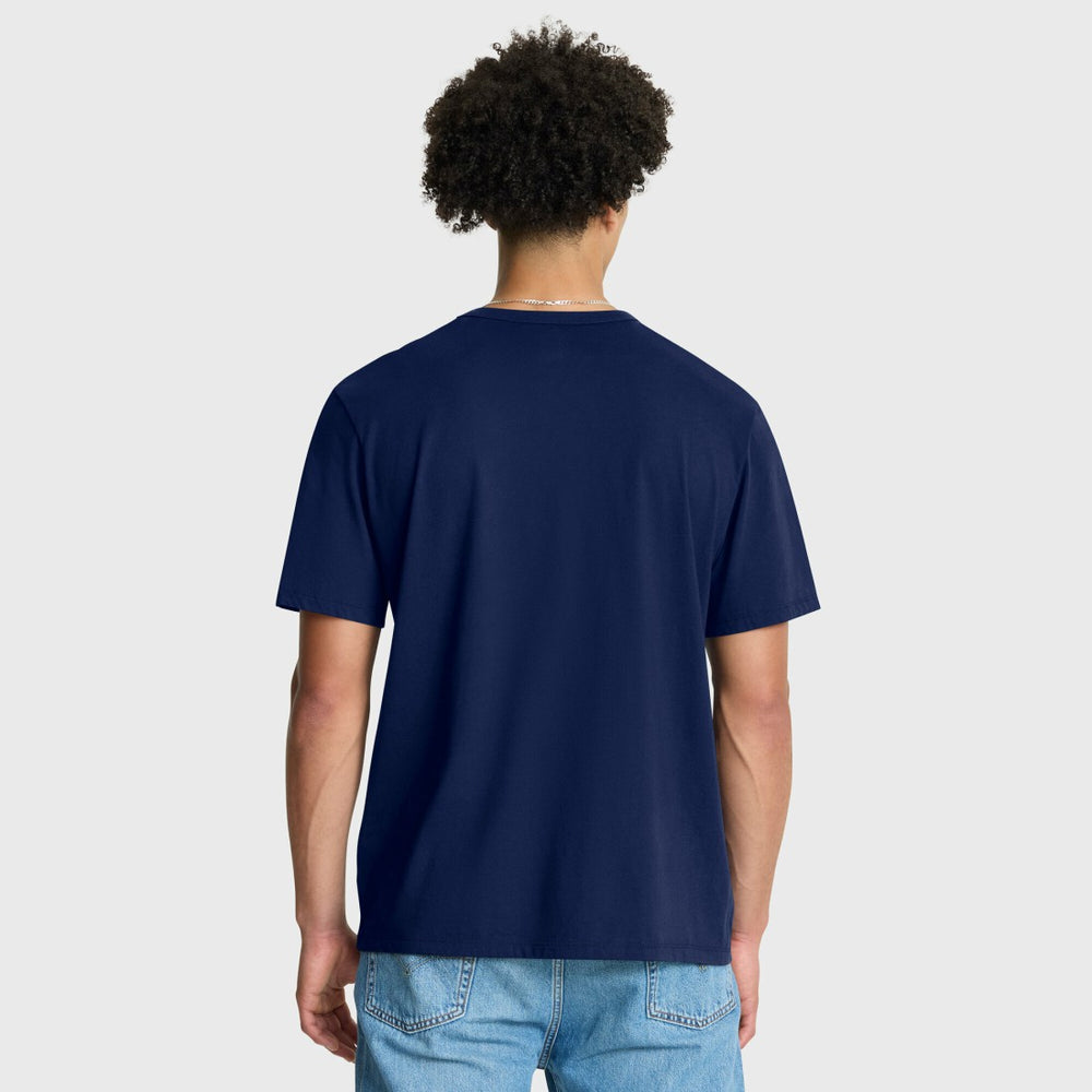 Denver Broncos Chop Block Legacy T-Shirt Navy