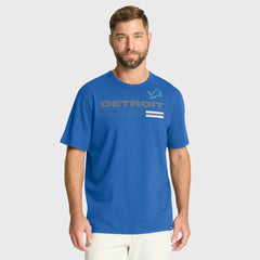 Detroit Lions Chop Block Legacy T-Shirt Blue