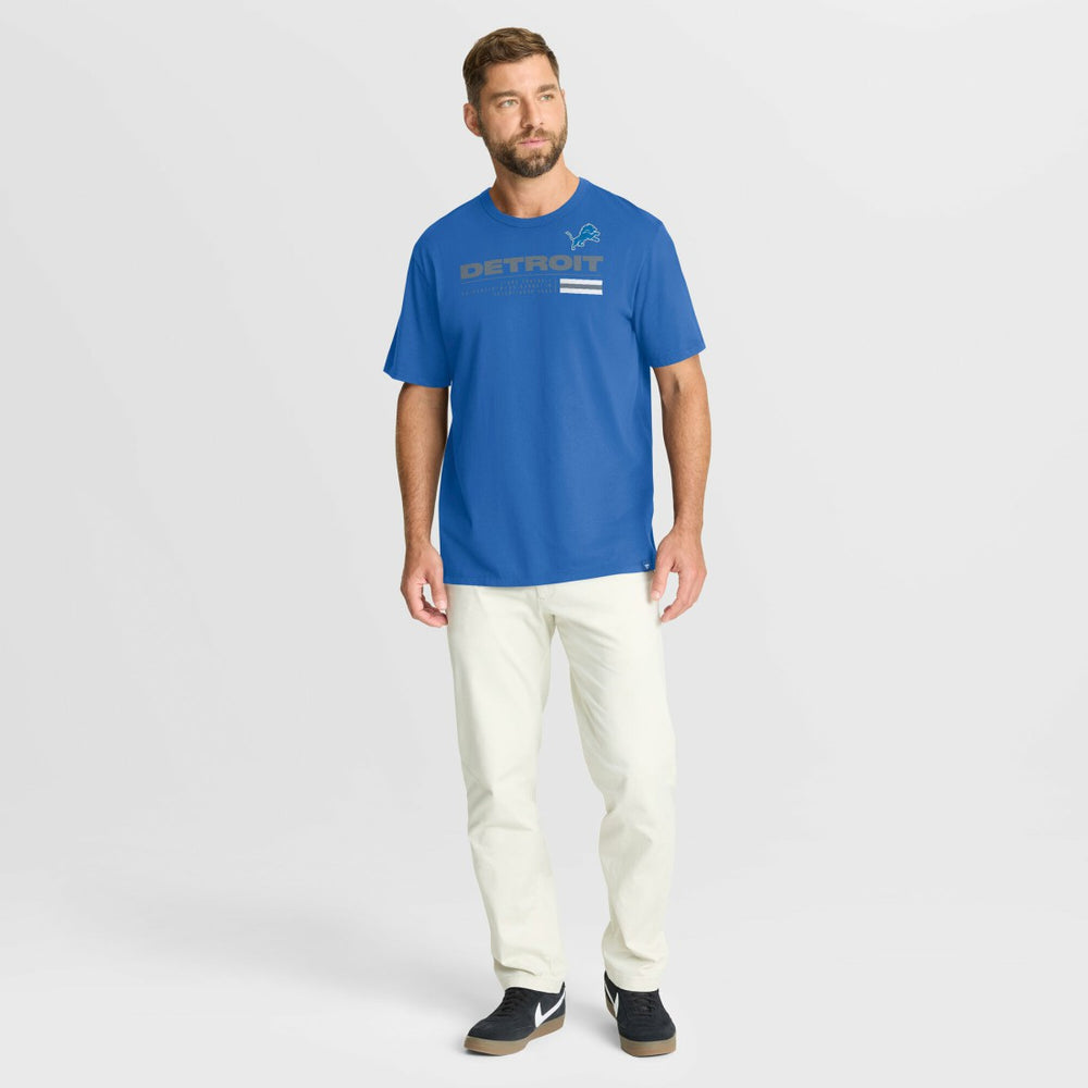 Detroit Lions Chop Block Legacy T-Shirt Blue