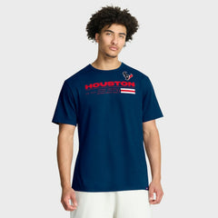 Houston Texans Chop Block Legacy T-Shirt Navy