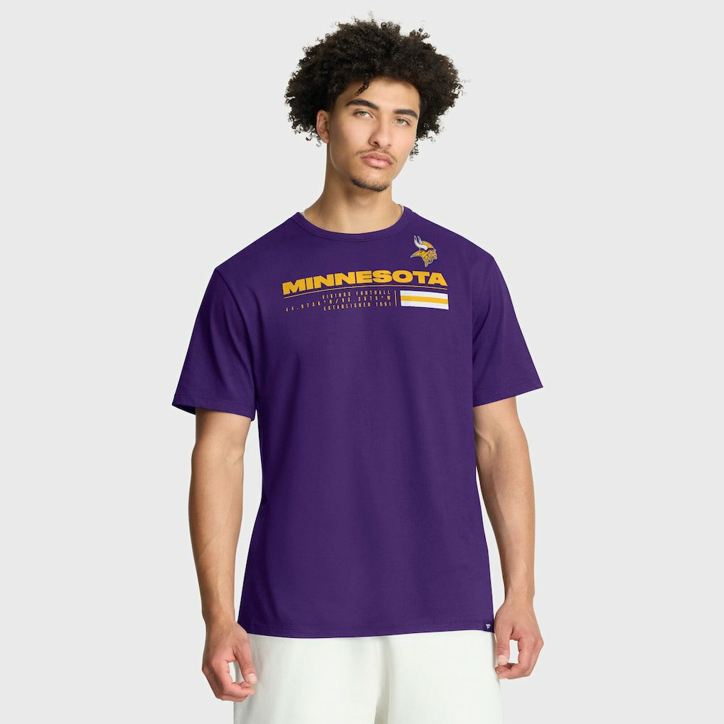 Minnesota Vikings Chop Block Legacy T-Shirt Purple