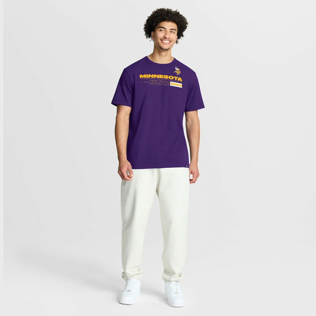 Minnesota Vikings Chop Block Legacy T-Shirt Purple