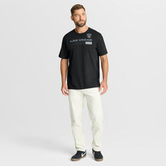 Las Vegas Raiders Chop Block Legacy T-Shirt Black