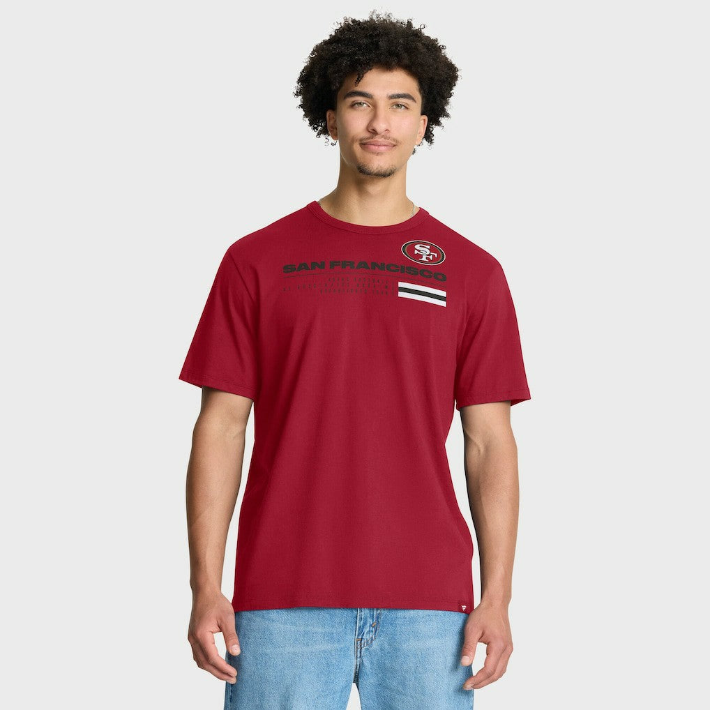 San Francisco 49ers Chop Block Legacy T-Shirt Scarlet