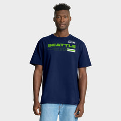 Seattle Seahawks Chop Block Legacy T-Shirt College Navy