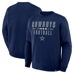 Dallas Cowboys Powerful Throw Legacy Sweatshirt Navy
