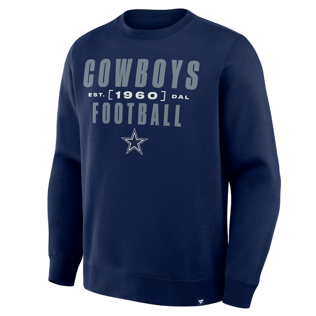 Dallas Cowboys Powerful Throw Legacy Sweatshirt Navy
