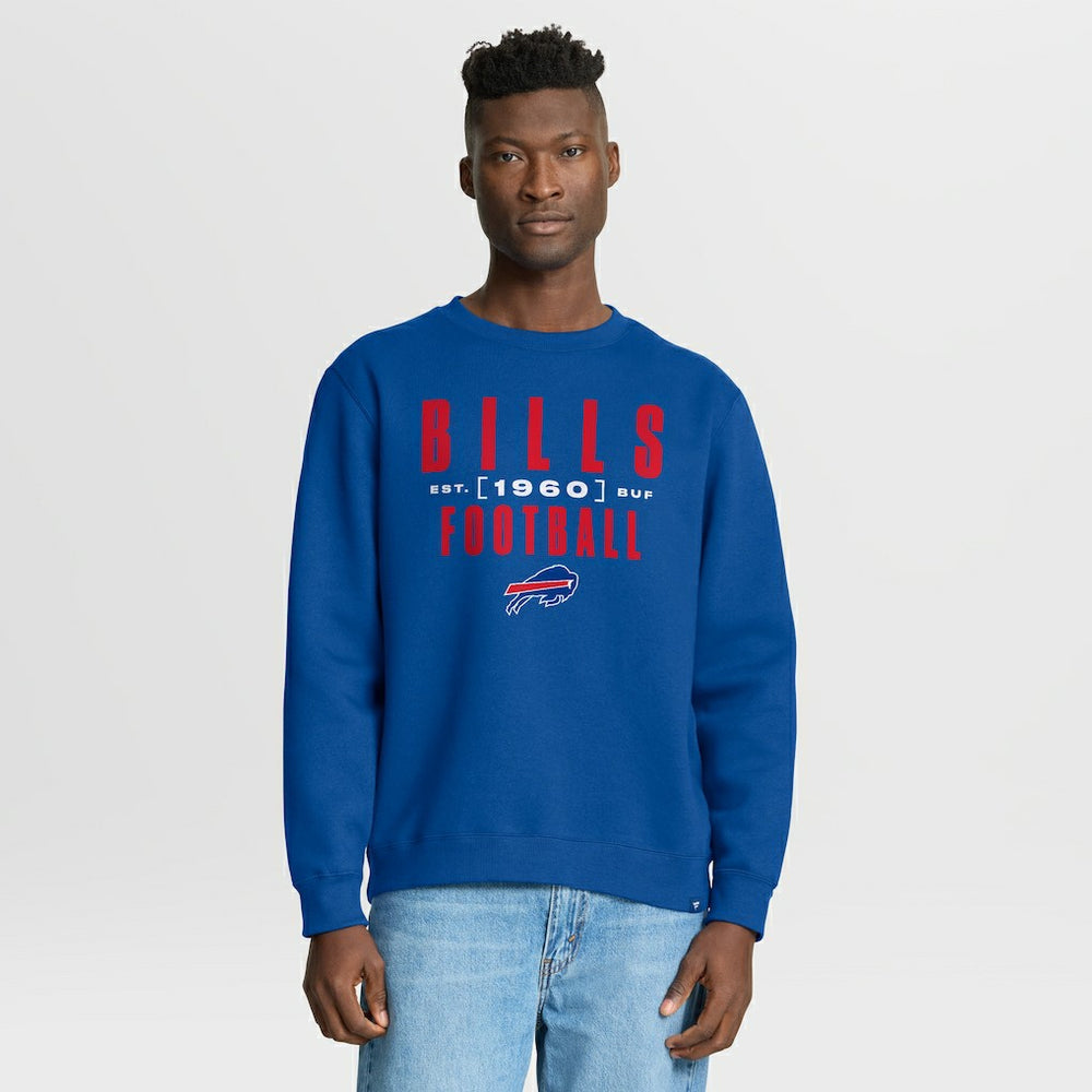 Buffalo Bills Powerful Throw Legacy Pullover Sweatshirt Royal