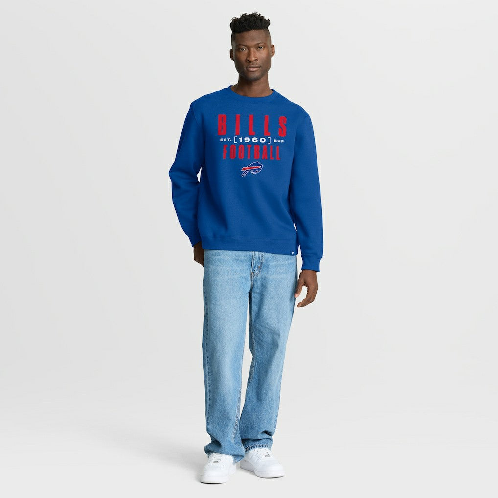 Buffalo Bills Powerful Throw Legacy Pullover Sweatshirt Royal