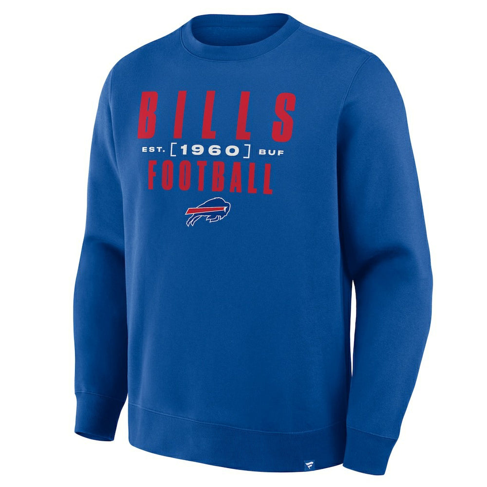 Buffalo Bills Powerful Throw Legacy Pullover Sweatshirt Royal