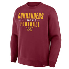 Washington Commanders Powerful Throw Legacy Pullover Sweatshirt Burgundy