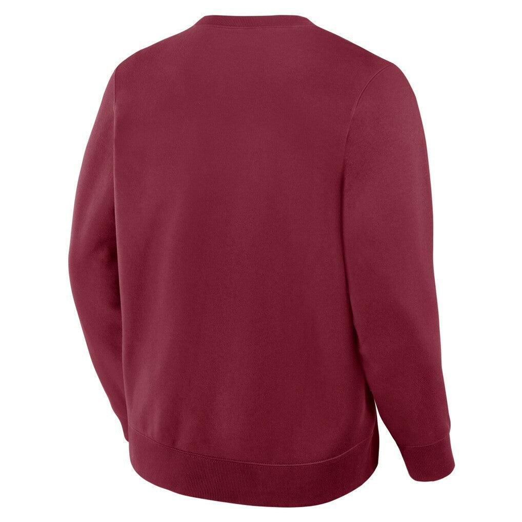 Washington Commanders Powerful Throw Legacy Pullover Sweatshirt Burgundy