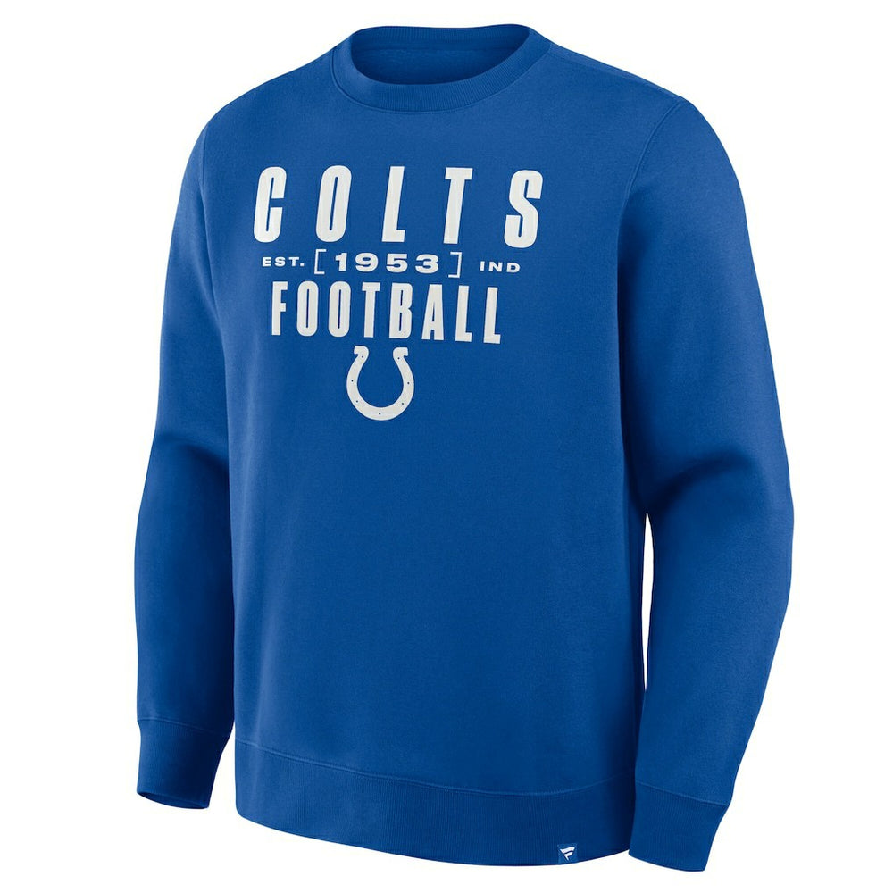 Indianapolis Colts Powerful Throw Legacy Pullover Sweatshirt Royal