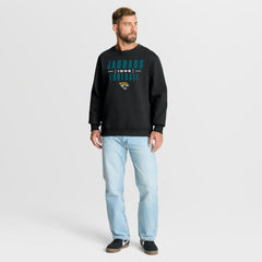 Jacksonville Jaguars Powerful Throw Legacy Pullover Sweatshirt Black