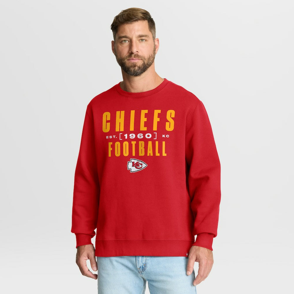 Kansas City Chiefs Powerful Throw Legacy Pullover Sweatshirt Red