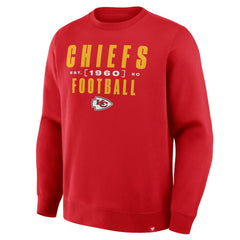Kansas City Chiefs Powerful Throw Legacy Pullover Sweatshirt Red