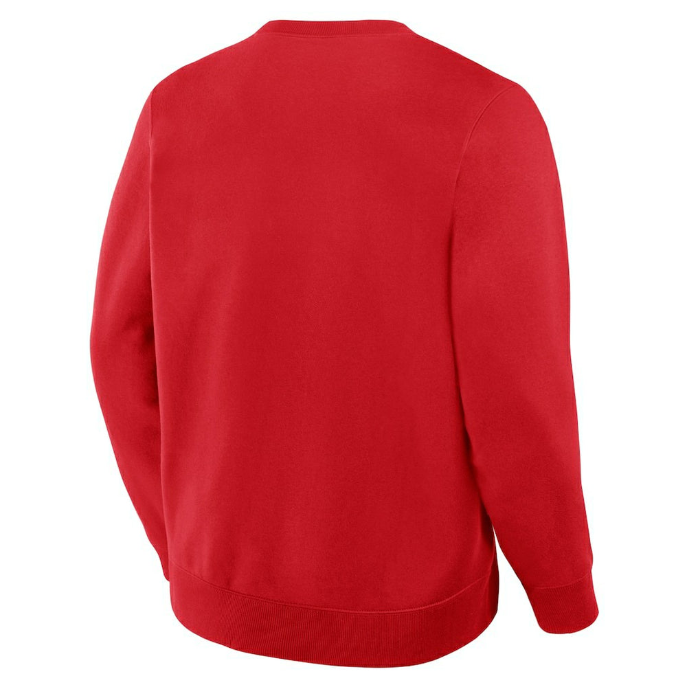 Kansas City Chiefs Powerful Throw Legacy Pullover Sweatshirt Red
