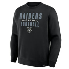 Las Vegas Raiders Powerful Throw Legacy Pullover Sweatshirt Black