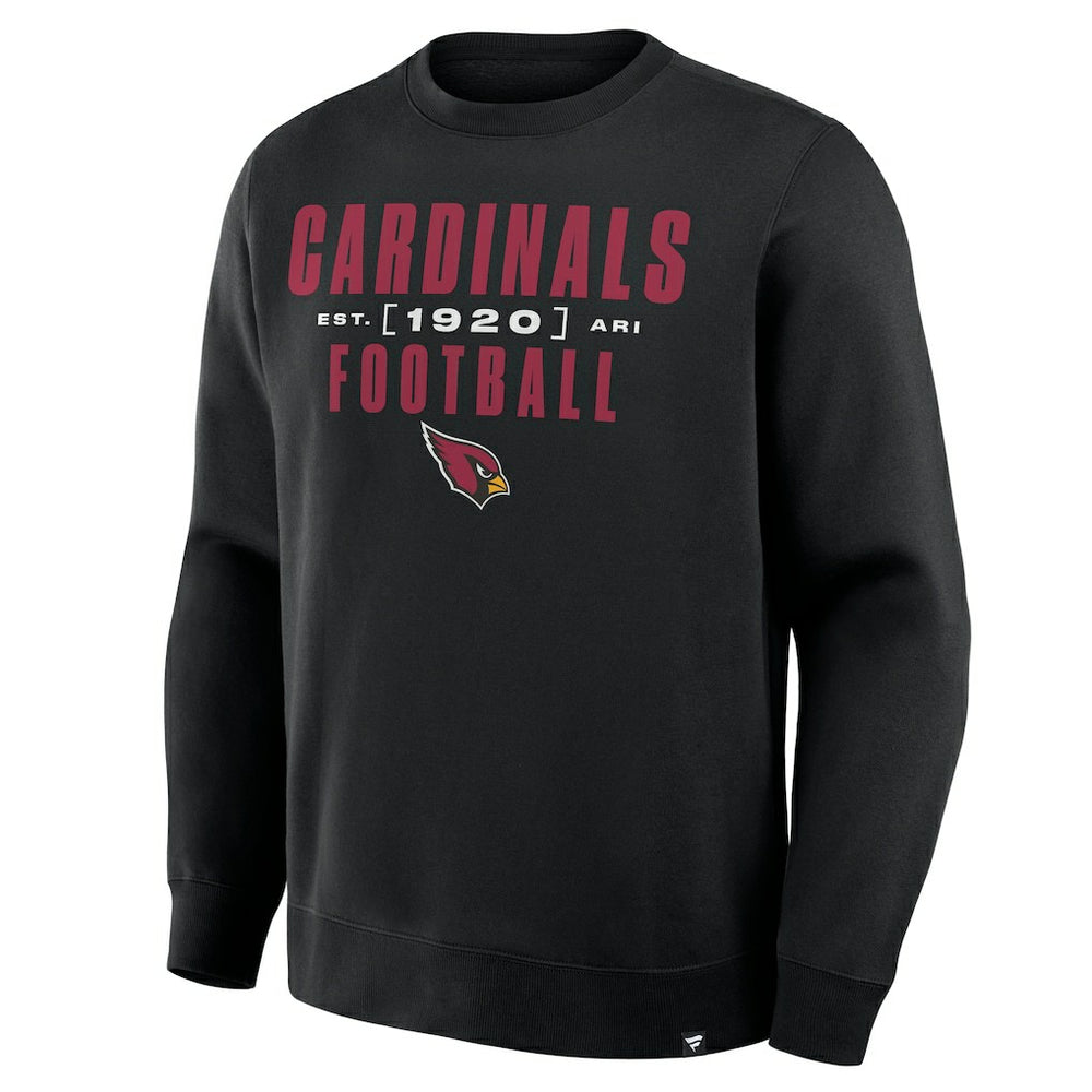 Arizona Cardinals Powerful Throw Legacy Pullover Sweatshirt Black