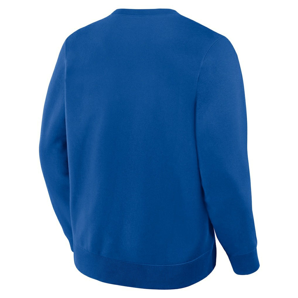 New York Giants Powerful Throw Legacy Pullover Sweatshirt Royal