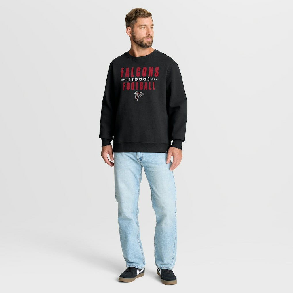 Atlanta Falcons Powerful Throw Legacy Pullover Sweatshirt Black