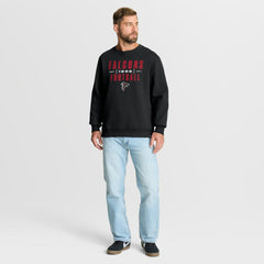 Atlanta Falcons Powerful Throw Legacy Pullover Sweatshirt Black