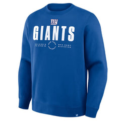 New York Giants Direct Handoff Legacy Pullover Sweatshirt Royal