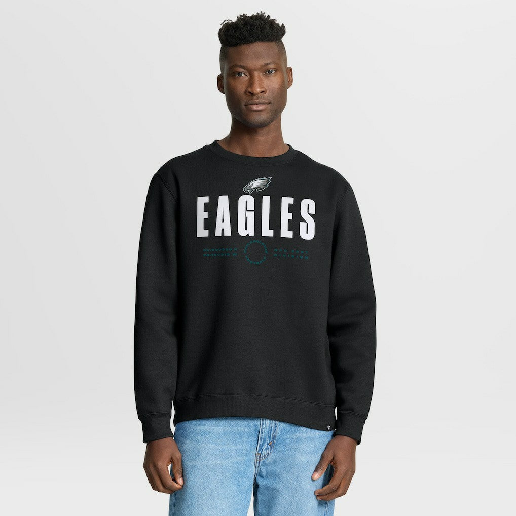 Philadelphia Eagles Direct Handoff Legacy Pullover Sweatshirt Black
