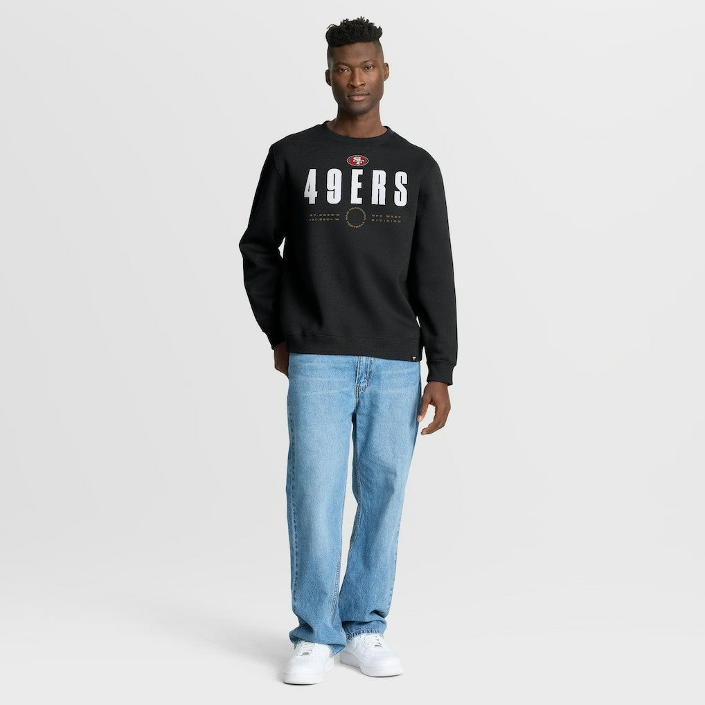 San Francisco 49ers Direct Handoff Legacy Pullover Sweatshirt Black