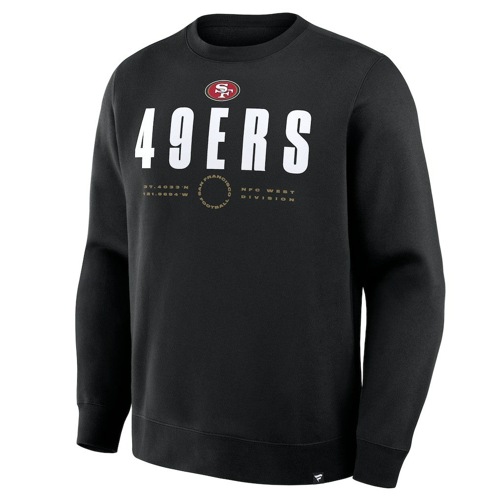 San Francisco 49ers Direct Handoff Legacy Pullover Sweatshirt Black