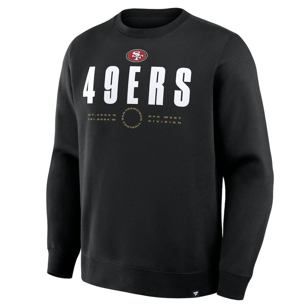 San Francisco 49ers Direct Handoff Legacy Pullover Sweatshirt Black
