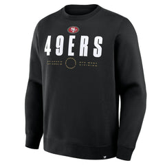 San Francisco 49ers Direct Handoff Legacy Pullover Sweatshirt Black