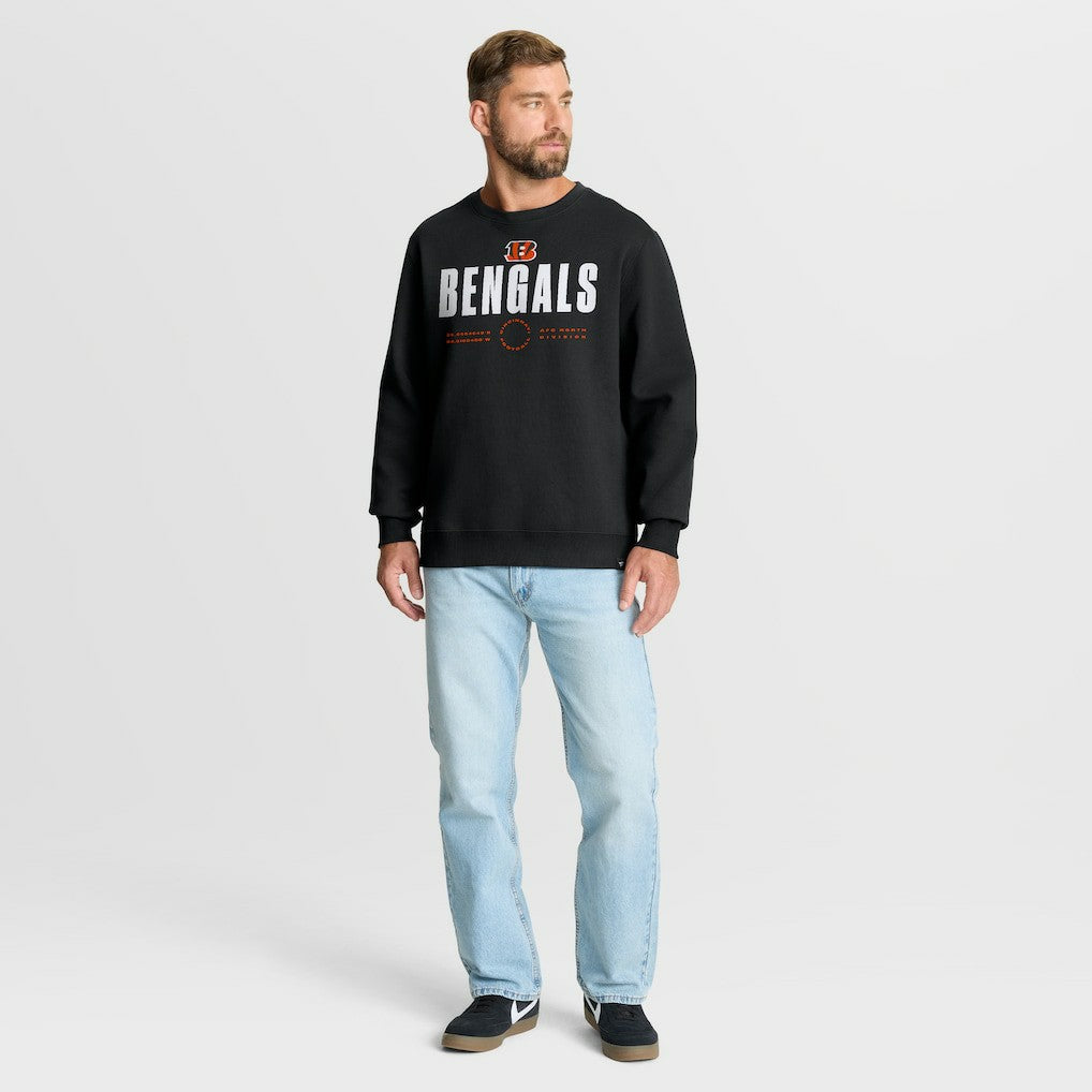 Cincinnati Bengals Direct Handoff Legacy Pullover Sweatshirt Black
