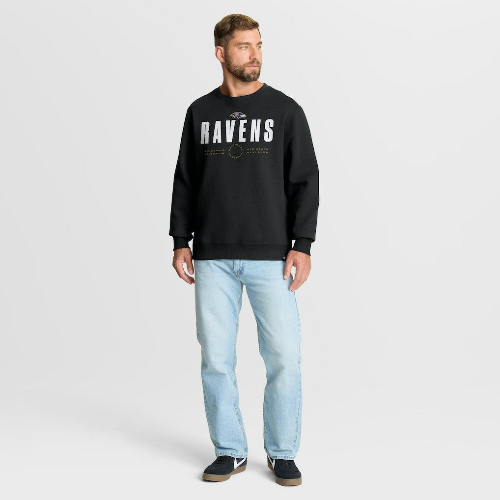 Baltimore Ravens Direct Handoff Legacy Pullover Sweatshirt Black