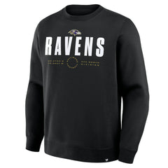 Baltimore Ravens Direct Handoff Legacy Pullover Sweatshirt Black