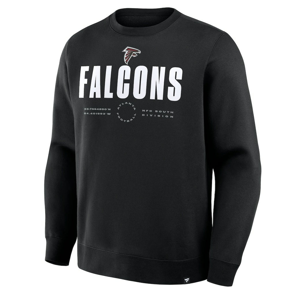Atlanta Falcons Direct Handoff Legacy Pullover Sweatshirt Black
