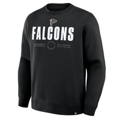 Atlanta Falcons Direct Handoff Legacy Pullover Sweatshirt Black