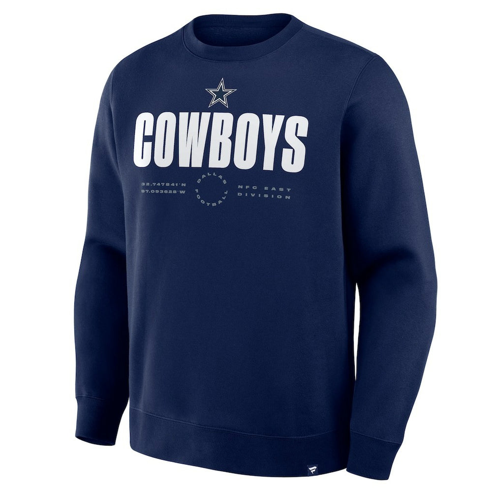 Dallas Cowboys Direct Handoff Legacy Pullover Sweatshirt Navy