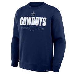 Dallas Cowboys Direct Handoff Legacy Pullover Sweatshirt Navy