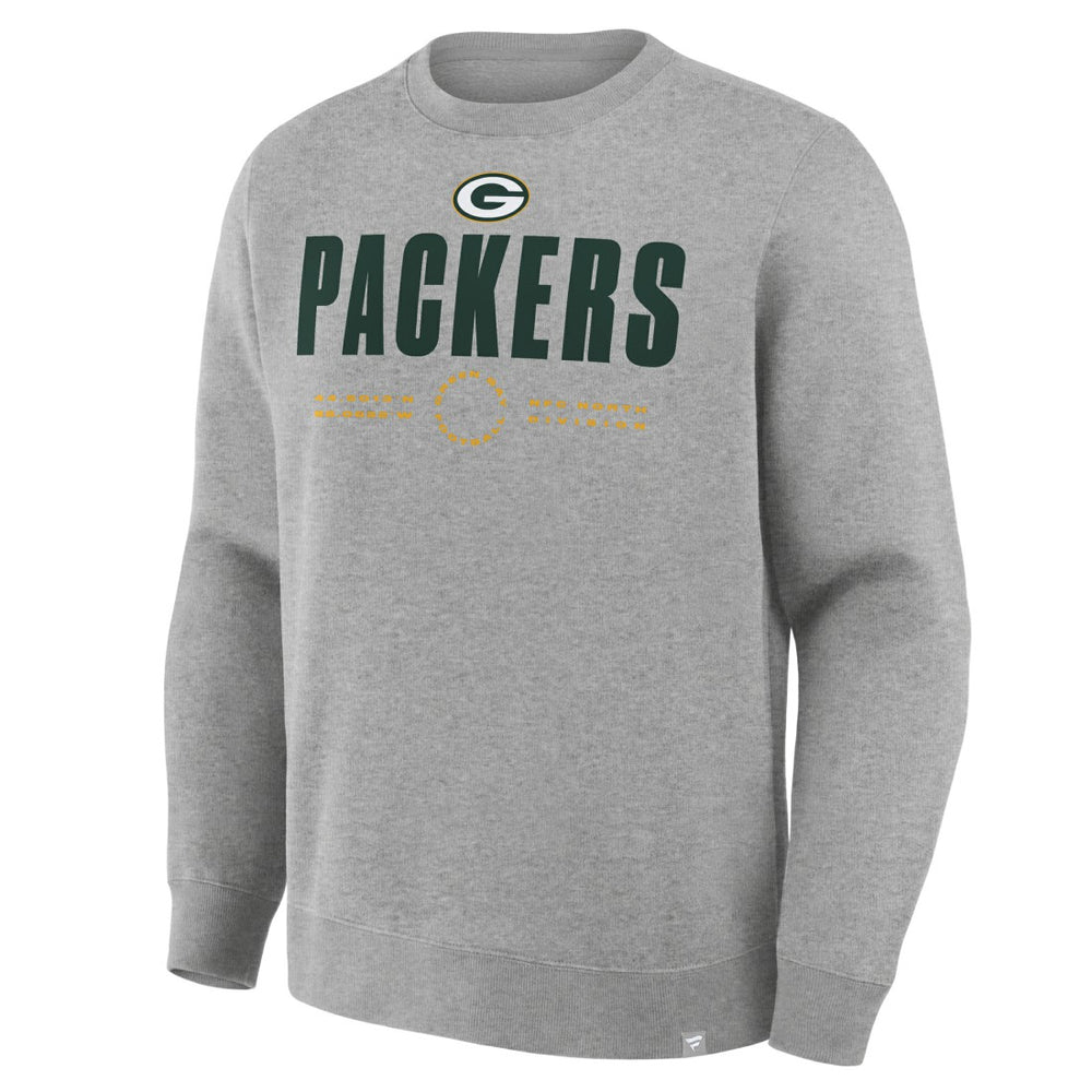 Green Bay Packers Direct Handoff Legacy Pullover Sweatshirt Heather Gray