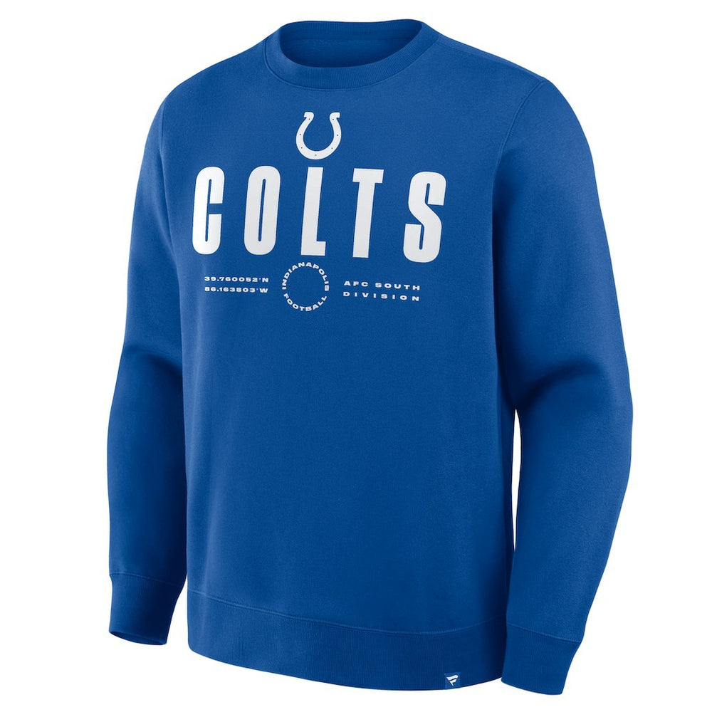 Indianapolis Colts Direct Handoff Legacy Pullover Sweatshirt Royal