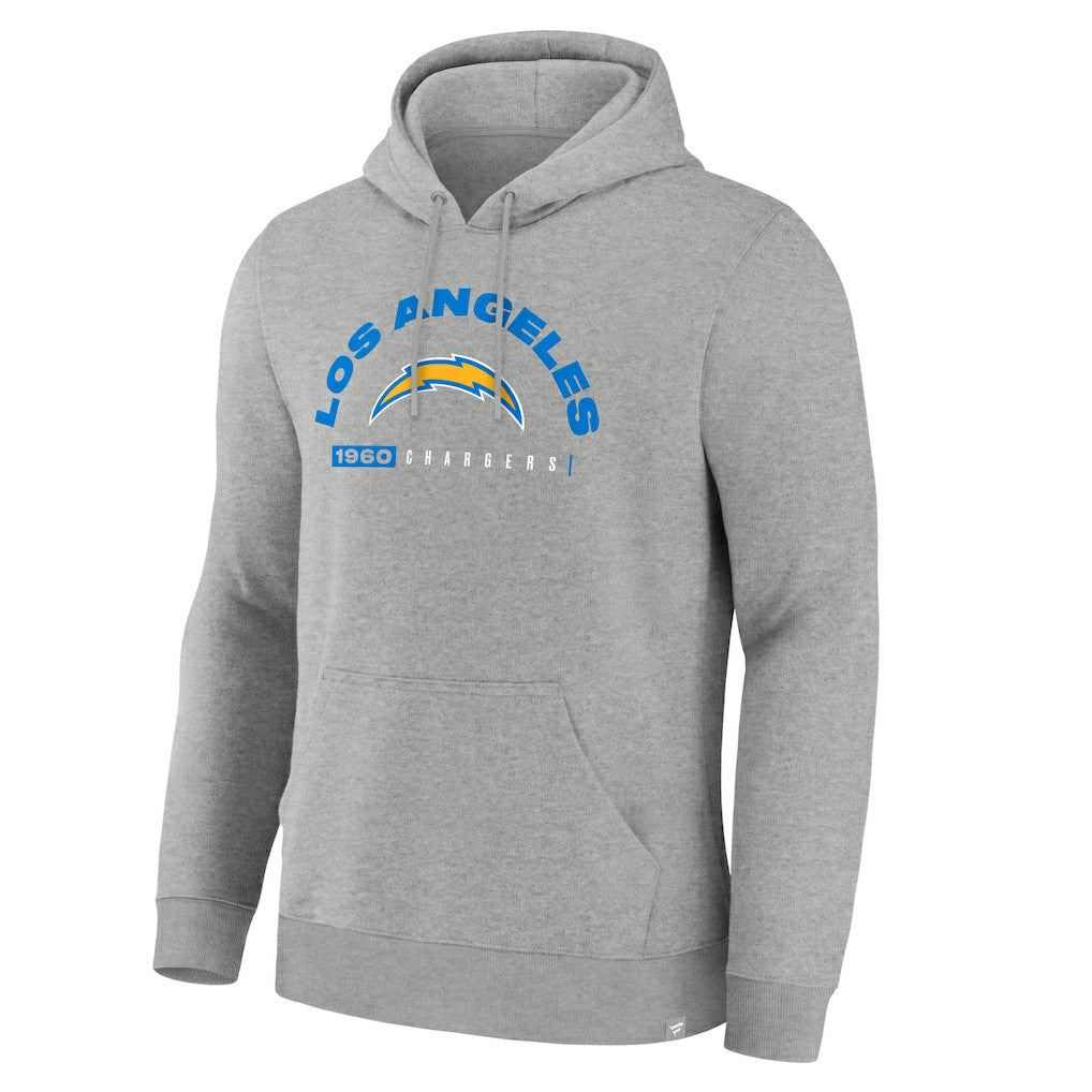 Los Angeles Chargers Delay of Game Legacy Pullover Hoodie Heather Gray