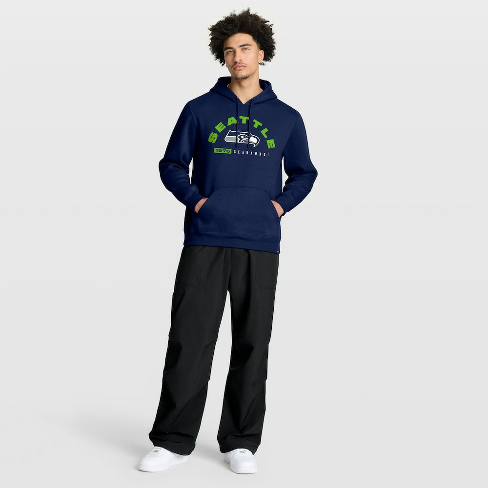 Seattle Seahawks Delay of Game Legacy Pullover Hoodie College Navy