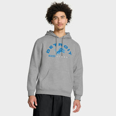 Detroit Lions Delay of Game Legacy Pullover Hoodie Heather Gray