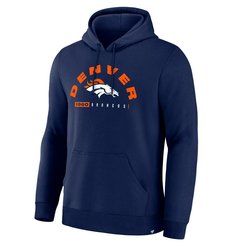 Denver Broncos Delay of Game Legacy Pullover Hoodie Navy