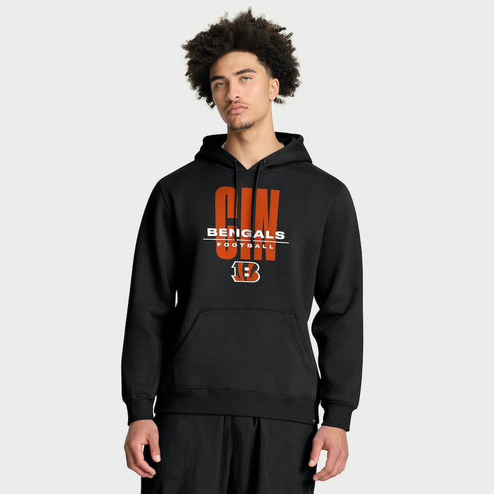 Cincinnati Bengals Right Tackle Legacy Pullover Hoodie - Black