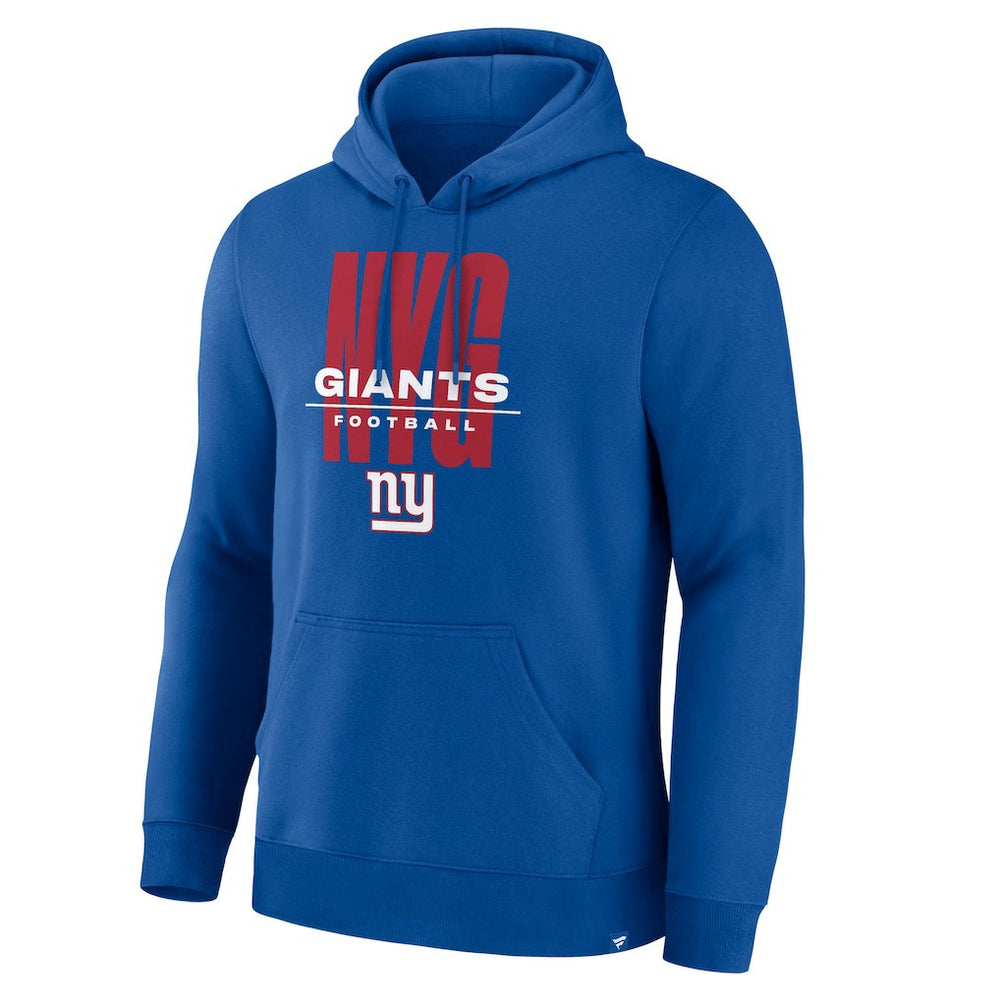New York Giants Right Tackle Legacy Pullover Hoodie - Royal